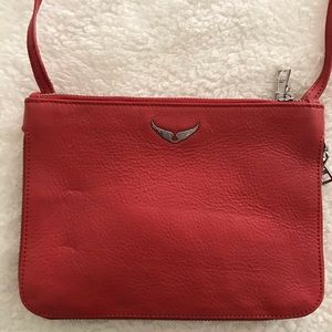 Red Leather Zadig & Voltaire Crossbody